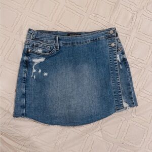 Denim Mini Skirt